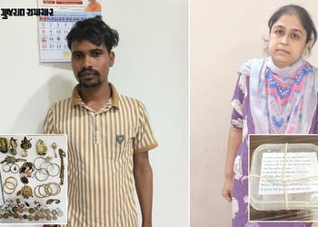 અમદાવાદ: ઘાટલોડિયા અને નારણપુરામાં થયેલી લાખોની ચોરીનો ભેદ ઉકેલાયો, બે આરોપીની ધરપકડ, બે ફરાર | Ahme…