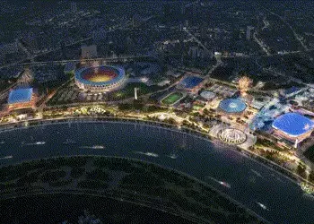 આવું દેખાશે અમદાવાદનું સ્પોર્ટ્સ એન્ક્લેવ: સૌથી મોટા ઈન્ડોર એરેના, એકવેટિક સેન્ટરની ડિઝાઈન તૈયાર; જુ…