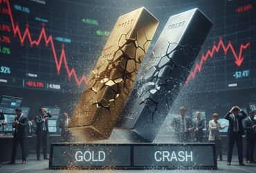 ચાંદીનો ફુગ્ગો ફૂટ્યો? સતત બીજા દિવસે ચાંદીની કિંમતો ધડામ, સોનાની ચમક પણ ફિક્કી પડી | gold silver pr…