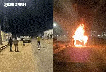 VIDEO | કચ્છ: મુન્દ્રામાં મજૂરોએ પોલીસ પર પથ્થરમારો કરી વાહન ફૂંકી માર્યું, એક અફવાથી ફેલાયો ઉશ્કેરા…