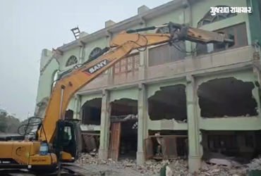 દમણમાં સરકારી જમીન પરનું ધાર્મિક દબાણ તોડી પડાયું, ચુસ્ત બંદોબસ્ત વચ્ચે તંત્રની મોટી કાર્યવાહી | Dam…