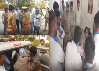 વડોદરા: પાયોનીયર મેડિકલ કોલેજમાં વિદ્યાર્થીના આપઘાતના પ્રયાસ બાદ તણાવ | Vadodara: Tension at Pioneer…