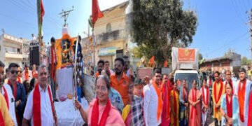 જામનગરના શંકર ટેકરી વિસ્તારમાં શિવરાત્રિના મહા પર્વે હિન્દુ સેના આયોજિત ભવ્ય શિવ શોભાયાત્રા યોજાઈ | …