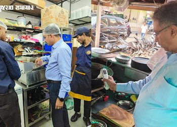 AMC ફૂડ વિભાગનો સપાટો, 22 એકમોમાં તપાસ કરી 42 ખાદ્ય નમૂના લેવાયા, 7 એકમોને કુલ રૂ.53 હજારનો દંડ | AM…