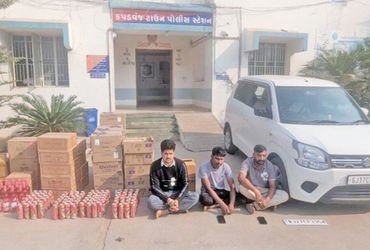 મહંમદપુરા પાસે વિદેશી દારૂની 1470 બોટલ ઝડપાઈ | 1470 bottles of foreign liquor seized near Muhammadpu…