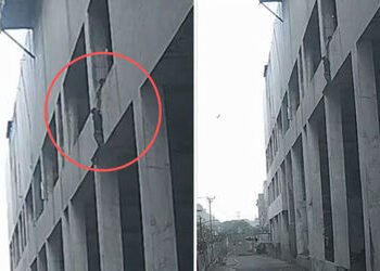 વડોદરામાં એક મોલના બીજા માળેથી પટકાતા યુવકનું મોત, લોકોએ બચાવવાનો કર્યો હતો પ્રયાસ | Youth dies afte…