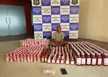 વડોદરા: મકાનના પીઓપીમાં સંતાડી રાખેલો વિદેશી દારૂનો જથ્થો કબજે : 2.61 લાખ ની 476 બોટલ કબજે | Vadodar…