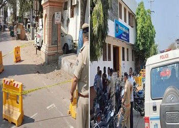 વડોદરાના ગોરવામાં પોલીસ સ્ટેશનની બહાર પુત્રની સામે પિતાની હત્યા, હત્યારા સાળા-બનેવી ભાગી છૂટ્યા | Fa…