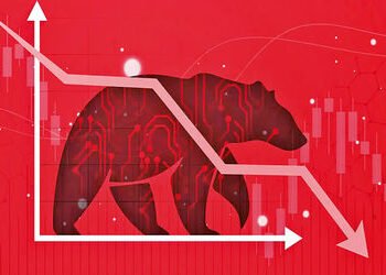 સેન્સેકસ 1068 પોઈન્ટ ગબડી 82225 | Sensex plunges 1068 points to 82225