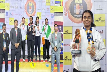 ઇન્ડિયન ઓપન કિકબોક્સિંગ કપમાં અક્ષદાનું શાનદાર પ્રદર્શન : સુવર્ણ અને કાંસ્ય પદક હાંસલ કરી વડોદરાનું …