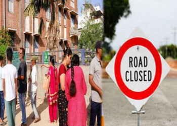 વડોદરામાં ઠેર-ઠેર ખોદકામને કારણે બોર્ડની પરીક્ષામાં વિદ્યાર્થીઓને સમયસર પહોંચવામાં મુશ્કેલી પડશે | S…