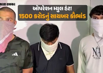 ઓપરેશન મ્યુલ હન્ટ: સાયબર ફ્રોડ અને ગેમિંગ એપના 1500 કરોડના નેટવર્કનો પ્રદાફાશ, રાજકોટ પોલીસની મોટી ક…