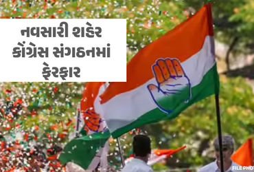 ગુજરાતમાં ચૂંટણી પહેલા કોંગ્રેસ સંગઠનમાં મોટા ફેરફાર, નવસારી શહેર પ્રમુખ તરીકે આ નેતાની નિમણૂક | Dee…
