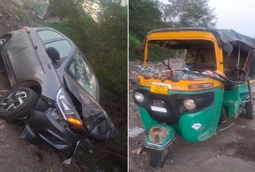 જામનગર-રાજકોટ ધોરી માર્ગ પર કાર અને રિક્ષા વચ્ચેના અકસ્માતમાં રીક્ષા ચાલક ગંભીર સ્વરૂપે ઘાયલ : સારવા…