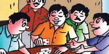 અડાસ ગામે બે સ્થળે જુગાર રમતા સાત શખ્સ પકડાયા | Seven people caught gambling at two places in Adas v…