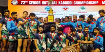 ૭૨મી સિનિયર નેશનલ કબડ્ડી ચેમ્પિયનશિપમાં રેલવેની ટીમ ચેમ્પિયન | Railway team crowned champions in 72n…