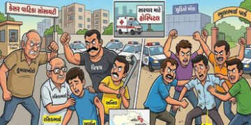 નરોડામાં પિતા- પુત્ર સહિત ત્રણ લોકો અને કાગડાપીઠમાં ચાર લોકોને તલવાર અને પાઇપ વડે મારામારી કરી, સારવ…
