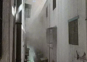 સુરત: મિલેનિયમ માર્કેટ-1માં ભીષણ આગ, ફાયર વિભાગની ટીમ ઘટનાસ્થળે | Surat’s Millennium Market 1 Engulf…