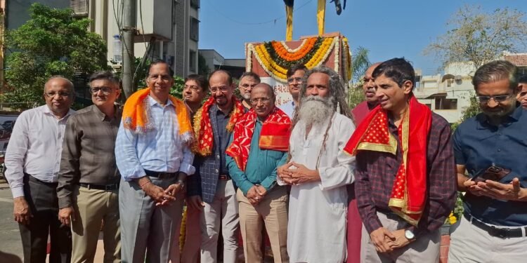 અમદાવાદ ભુલાભાઈ પાર્ક ખાતે શ્રી બહુચર માતા ચોકનું નવીનીકરણ કરાયું