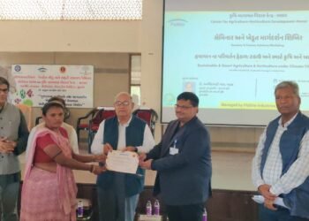 મણાર ખાતે “હવામાનના પરિવર્તન હેઠળ: ટકાઉ અને સ્માર્ટ કૃષિ અને બાગાયત” વિષય પર સેમિનાર સંપન્ન