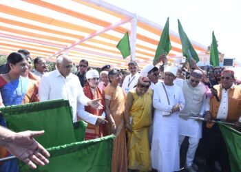 મુખ્યમંત્રી ભૂપેન્દ્ર પટેલે ચેટીચાંદના પવિત્ર તહેવારની શુભેચ્છાઓ પાઠવી ભગવાન ઝૂલેલાલની શોભાયાત્રાનું…