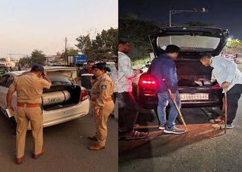 જામનગર જિલ્લામાં ટ્રાફિક પોલીસ ડ્રાઇવ યોજાઈ : 27 વાહનો ડિટેઈન કરાયા રૂ. 68,500ના હાજર દંડની વસૂલાત |…