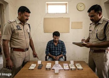 રાજકોટ: ‘અમે પોલીસ છીએ, ચાલ સ્ટેશને…’ કહી આધેડ પાસેથી 30 હજાર પડાવનાર નકલી પોલીસ ઝડપાયો | Fake Cop…