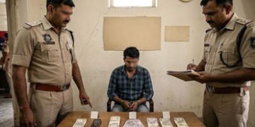 રાજકોટ: ‘અમે પોલીસ છીએ, ચાલ સ્ટેશને…’ કહી આધેડ પાસેથી 30 હજાર પડાવનાર નકલી પોલીસ ઝડપાયો | Fake Cop…