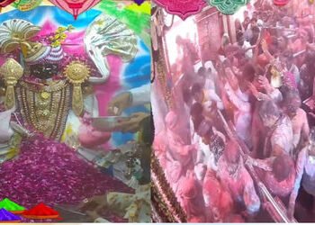 દ્વારકામાં આજે ફૂલડોલઃ ઠાકોરજી ચાંદીની પિચકારીમાં કેસુડા- કેસર જળથી રંગે રમશે | Flower festival toda…