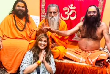 જૂનાગઢ ‘શાહી સ્નાન’ વિવાદનો અંત! કીર્તિ પટેલે શાલ ઓઢાડી ઇન્દ્રભારતી બાપુના આશીર્વાદ લીધા | kirti pat…