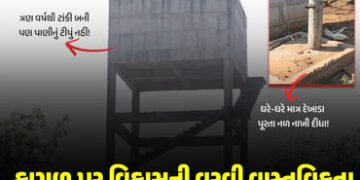 નસવાડીમાં ‘નલ સે છલ’: કુકરદામાં 3 વર્ષથી ટાંકી-નળ તૈયાર પણ પાણીનું ટીપુંય ટપક્યું નથી, 82 કરોડની યોજ…