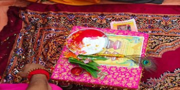 માધવપુરમાં ભવ્ય શોભાયાત્રા સાથે ઠાકોરજીના લગ્નની કંકોતરી લખાઈ | Thakorji’s wedding was celebrated wi…