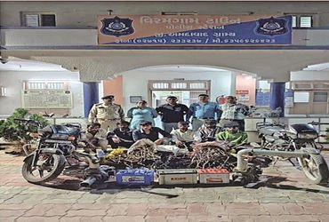 વિરમગામ પંથકમાં ચોરી કરી આતંક મચાવતી ગેંગ ઝડપાઈ | Gang caught for stealing and terrorizing in Viramg…