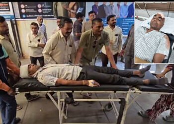 દામનગરમાં ધારાસભ્યની હાજરીમાં મહામંત્રી પર ભાજપ આગેવાન દ્વારા જ જીવલેણ હુમલો | Deadly attack on Gene…