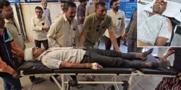 દામનગરમાં ધારાસભ્યની હાજરીમાં મહામંત્રી પર ભાજપ આગેવાન દ્વારા જ જીવલેણ હુમલો | Deadly attack on Gene…