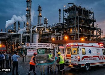 ભરૂચની GNFC કંપનીમાં દુર્ઘટના, ગરમ રાખ ઉડતા 8 શ્રમિકો દાઝ્યા, સારવાર માટે હોસ્પિટલ ખસેડાયા | bharuch…