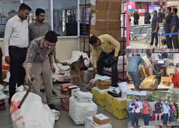 સૌરાષ્ટ્રની પોસ્ટ ઓફિસ અને પાસપોર્ટ ઓફિસમાં બોમ્બ અંગે ચેકિંગ કરાયું | Bomb checks conducted at Saur…