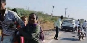 હળવદના કડીયાણા-માથક ચોકડી પાસે સમાધાન કરવા બોલાવી ધીંગાણું | Dhinganu called for reconciliation near…