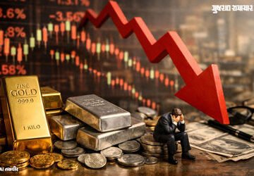 સોના-ચાંદીના ભાવમાં મોટો કડાકો! સોનું રૂ.1900 તૂટ્યું અને ચાંદી રૂ.7,800 સસ્તી, જાણો આજનો ભાવ | gold…