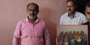 વડોદરામાં ગેસ બોટલોની સંગ્રહખોરી સામે પોલીસનો આકરાપાણીએ : ન્યુ વીઆઈપી રોડ પર કાળાબજારી ઝડપાઈ | SOG c…