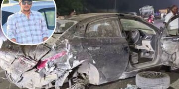 રાજકોટ: જેતપુર નજીક પૂરપાટ ઝડપે દોડતી કાર ડિવાઈડર સાથે અથડાઈ, એક યુવકનું મોત, બે મિત્રો ગંભીર રીતે ઈ…