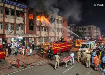 ઓડિશામાં કરુણાંતિકા : SCB હોસ્પિટલના ટ્રોમા કેર સેન્ટરમાં ભીષણ આગ, 10 દર્દીઓના મોત | Tragedy in Odis…