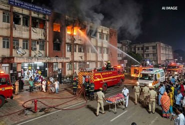 ઓડિશામાં કરુણાંતિકા : SCB હોસ્પિટલના ટ્રોમા કેર સેન્ટરમાં ભીષણ આગ, 10 દર્દીઓના મોત | Tragedy in Odis…