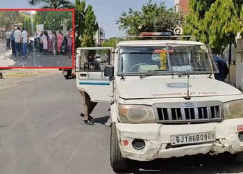 વડોદરાના પોલો ગ્રાઉન્ડ પાસે બાળકી સાથે અડપલાંનો આરોપ, દુકાનદાર સામે લોકોમાં રોષ | shopkeeper molesti…