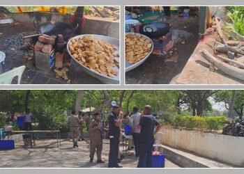 ગુજરાત વિધાનસભામાં પણ LPGની તંગી! સુરક્ષામાં તહેનાત પોલીસકર્મીઓના ભોજન માટે ચૂલા પર બને છે રસોઈ | LP…