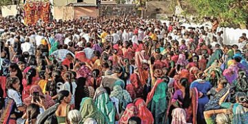 માંડલના ઉઘરોજ ગામે શક્તિ માતાની પરંપરાગત માંડવી, લોકમેળો યોજાયો | Traditional Mandvi of Shakti Mata …