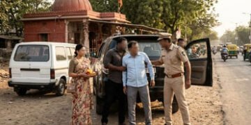 અમદાવાદના વેપારી સાથે ‘હનીટ્રેપ’: ફેસબુક ફ્રેન્ડ મહિલાએ મળવા બોલાવી નકલી પોલીસ સાથે મળી રૂ.5 લાખ પડા…