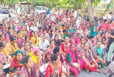 સુરેન્દ્રનગરની 1355 આંગણવાડીની 2710 બહેનો હડતાલ પર ઉતરશે | 2710 sisters from 1355 Anganwadis in Sure…