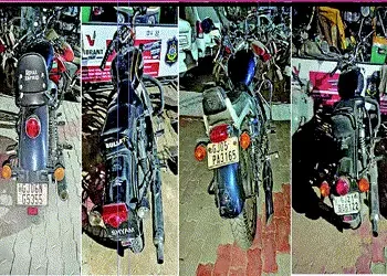 પીડીપીયુ રોડ પર ધૂમ બાઈકર્સ સામે સપાટો ઃ ૧૦થી વધુ બાઈક ડિટેઇન | Crackdown on Dhoom bikers on PDPU Ro…