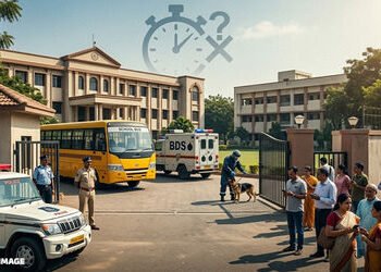 વિધાનસભા બાદ અમદાવાદમાં બોર્ડની પરીક્ષા વચ્ચે સ્કૂલોને બોમ્બથી ઉડાવી દેવાની ધમકી | ahmedabad schools…